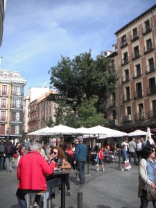 Plaza en el centro